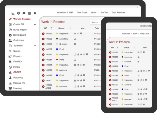 screenshot of Shop Boss